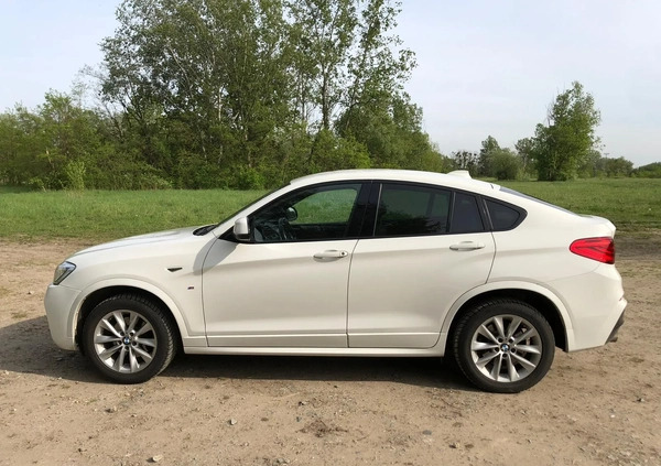 BMW X4 cena 134000 przebieg: 42850, rok produkcji 2017 z Wrocław małe 121